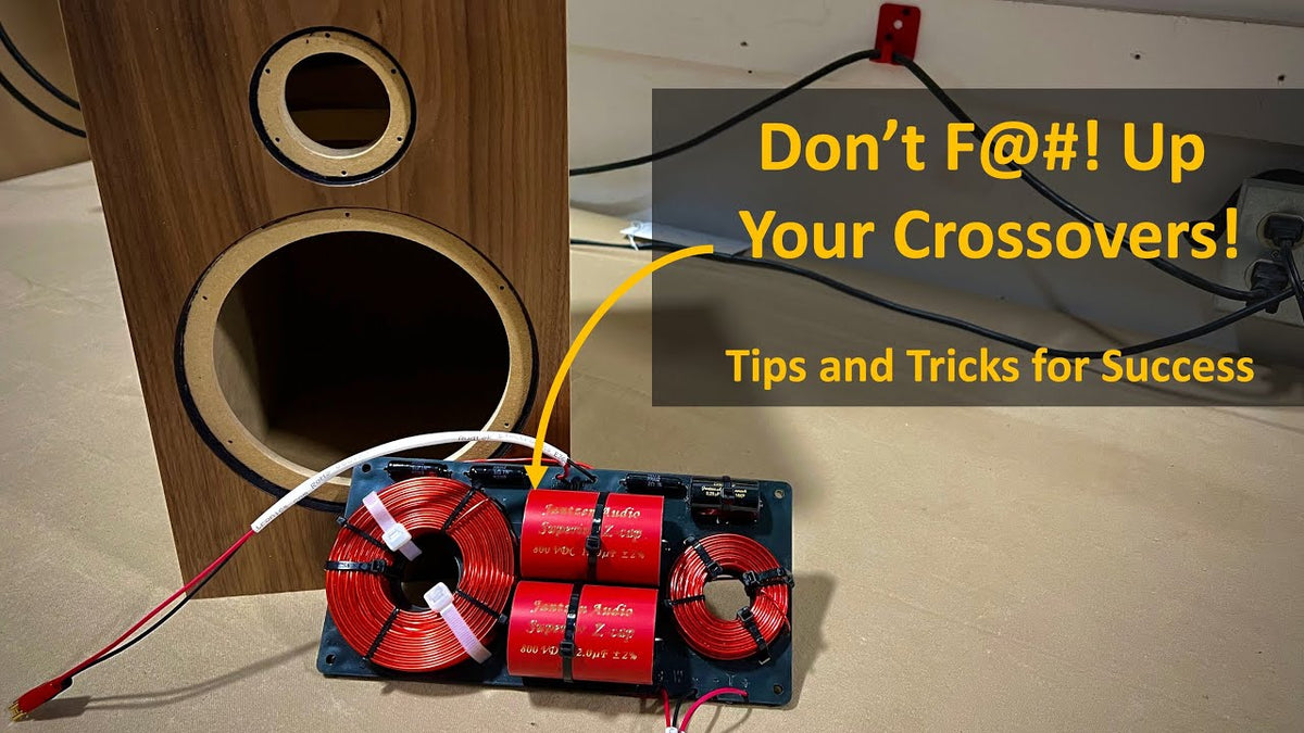 Criton 1TD-X Crossover Assembly Tips and Tricks